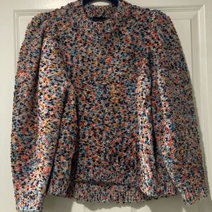 Ted Baker | Dotted puff sleeve sweater